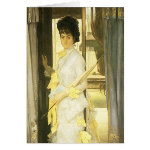 Portrait of Miss Lloyd by Tissot Vintage Portrait