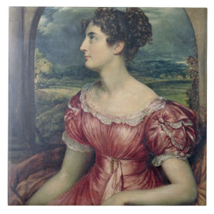 Portrait of Miss Puxley, 1826 (oil on canvas) (see Ceramic Tile