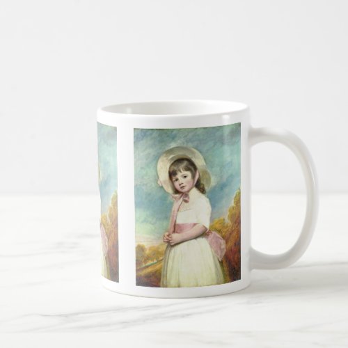 Portrait Of Miss Willoughby By George Romney Coffee Mug