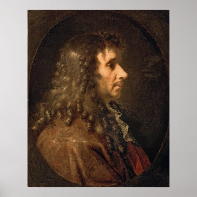 Portrait of Moliere  1660 Poster (Front)