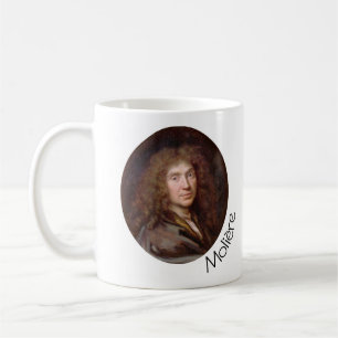 Portrait of Molière by Pierre Mignard (c. 1658) Coffee Mug