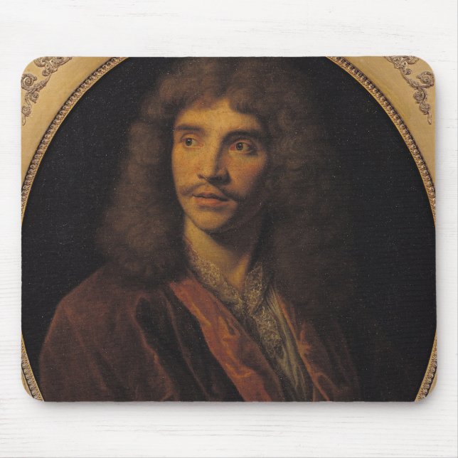 Portrait of Moliere Mouse Pad (Front)