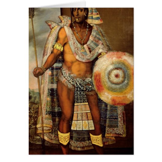 Portrait of Montezuma II Cards (Front)