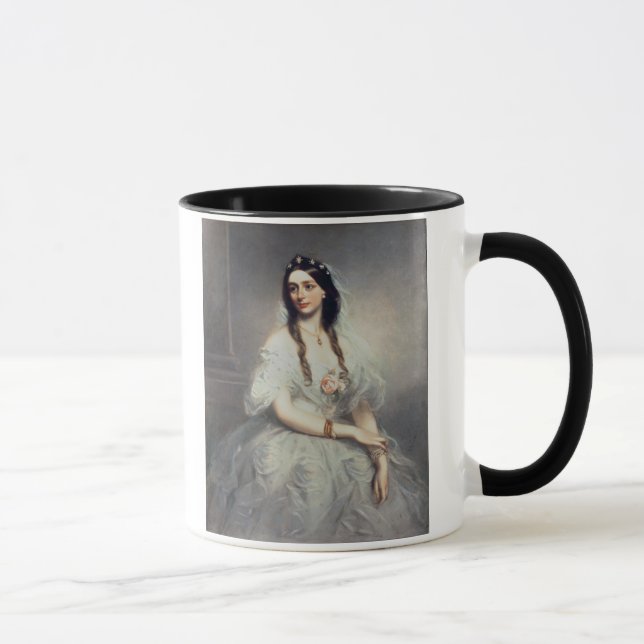 Portrait of Mrs C.W.Stoughton (d.1907), Three-quar Mug (Right)