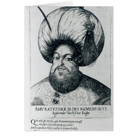 Portrait of Murad III Cards (Front)