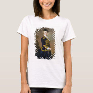 Portrait of Nancy Fortesque wearing a dark blue ri T-Shirt