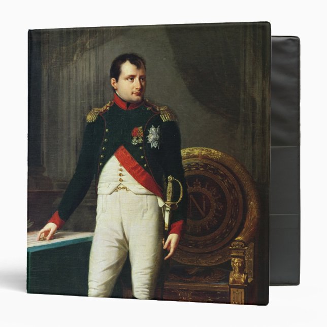 Portrait of Napoleon Bonaparte  1809 Binder (Front/Inside)