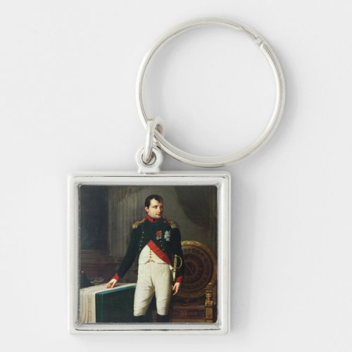 Portrait of Napoleon Bonaparte  1809 Keychain