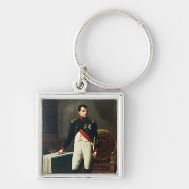 Portrait of Napoleon Bonaparte  1809 Keychain (Front)