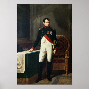 Portrait of Napoleon Bonaparte 1809 Poster