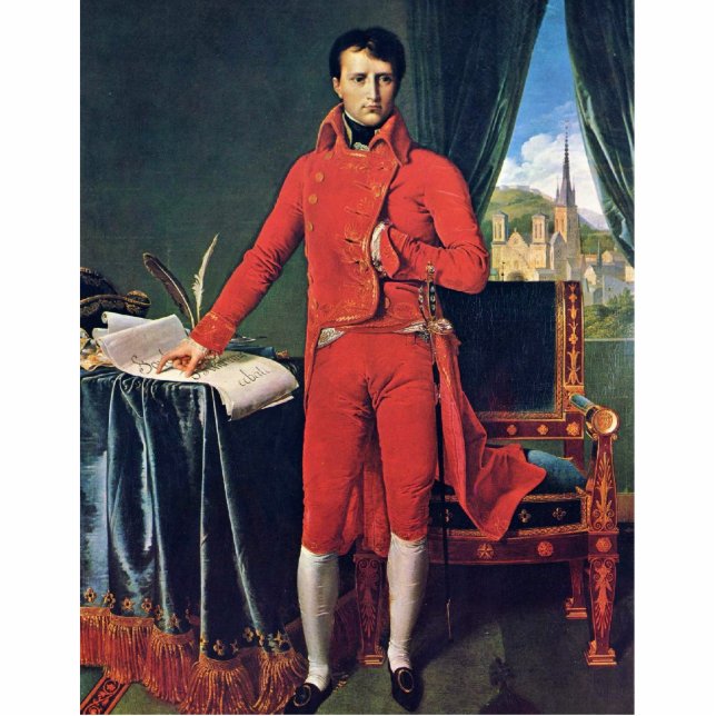 Portrait Of Napoleon Bonaparte As First Consul,  B Cutout (Front)