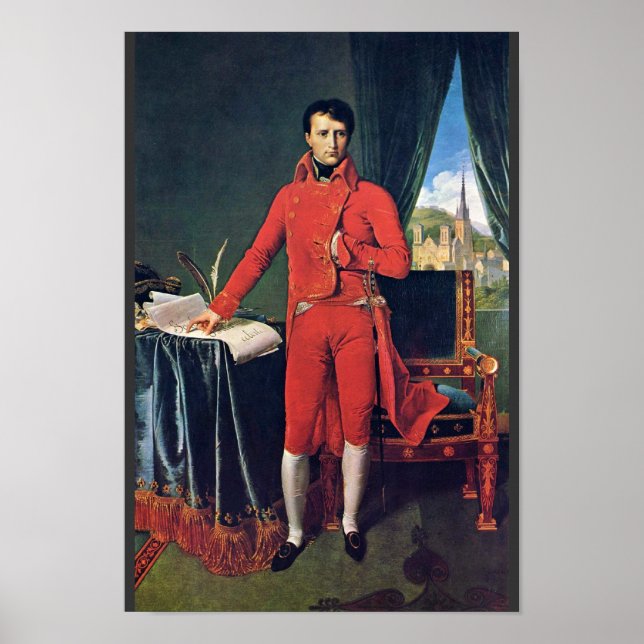 Portrait Of Napoleon Bonaparte As First Consul,  B Poster (Front)