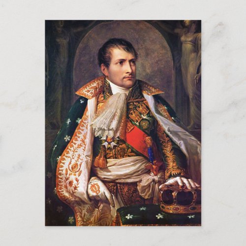 Portrait of Napoleon Bonaparte by Andrea Appiani Postcard