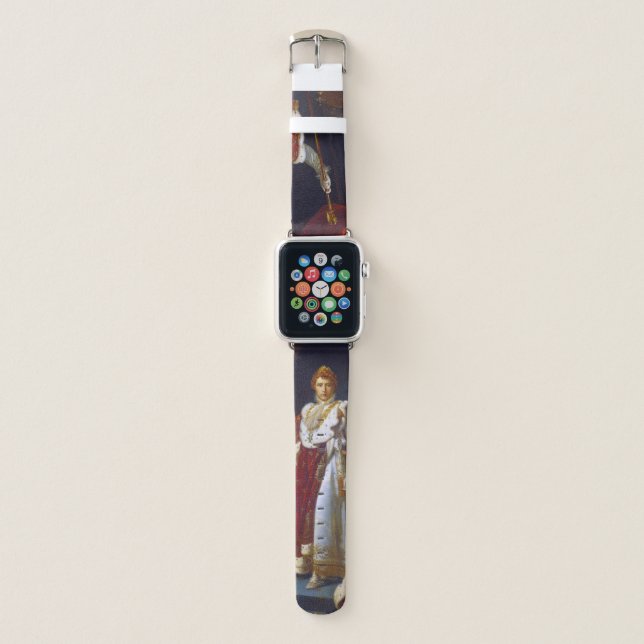 Portrait of Napoleon Bonaparte, Francois Gérard Apple Watch Band (Front)