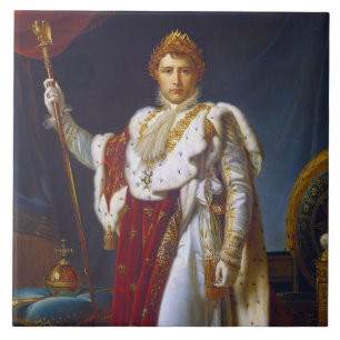 Portrait of Napoleon Bonaparte, Francois Gérard Ceramic Tile