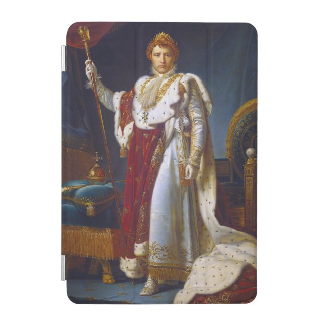 Portrait of Napoleon Bonaparte, Francois Gérard iPad Mini Cover (Front)