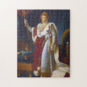 Portrait of Napoleon Bonaparte, Francois Gérard Jigsaw Puzzle