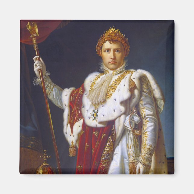Portrait of Napoleon Bonaparte, Francois Gérard Magnet (Front)