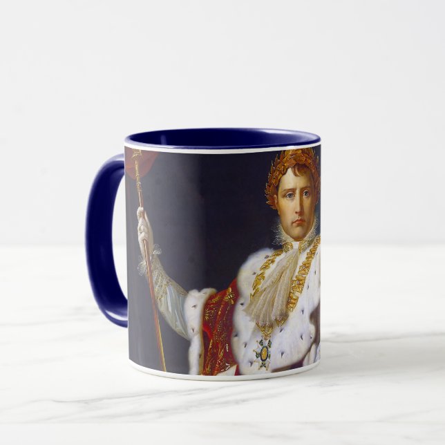 Portrait of Napoleon Bonaparte, Francois Gérard Mug (Front Left)