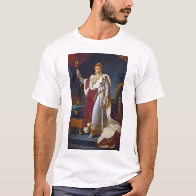 Portrait of Napoleon Bonaparte, Francois Gérard T-Shirt (Front)