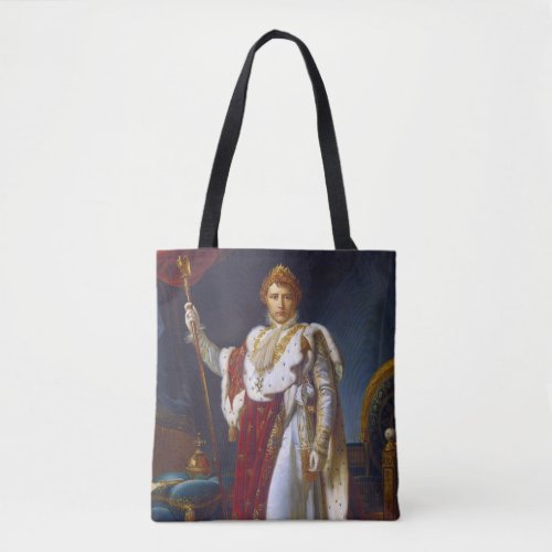Portrait of Napoleon Bonaparte Francois Grard Tote Bag