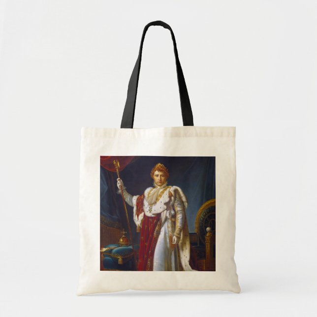 Portrait of Napoleon Bonaparte, Francois Gérard Tote Bag (Front)
