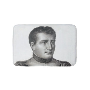 Portrait of Napoleon, Emperor of France Bath Mat
