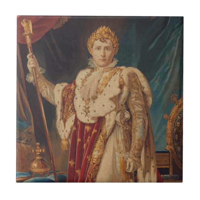 Portrait of Napoleon I | 1808-11 Ceramic Tile (Front)
