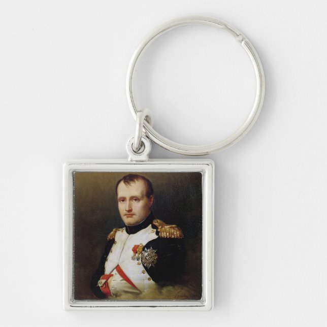 Portrait of Napoleon I  1812 Keychain (Front)