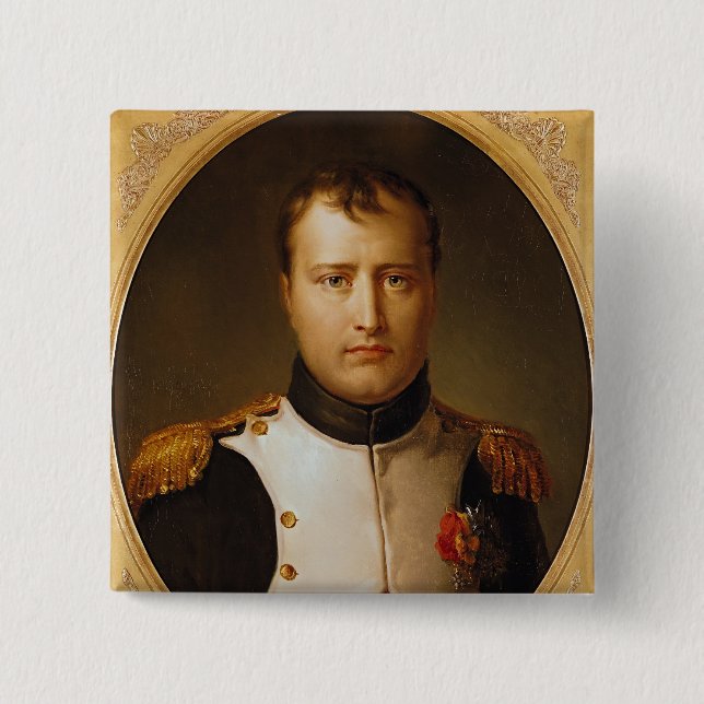 Portrait of Napoleon  in Uniform Button (Front)