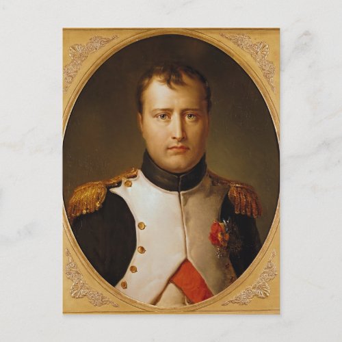 Portrait of Napoleon  in Uniform Postcard