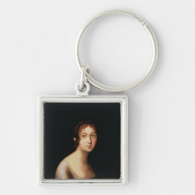 Portrait of Natalia Goncharova, 1820s Keychain (Front)