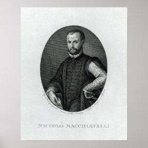 Portrait of Niccolo Machiavelli Poster