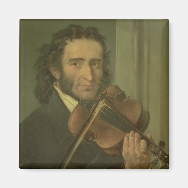 Portrait of Niccolo Paganini Magnet (Front)