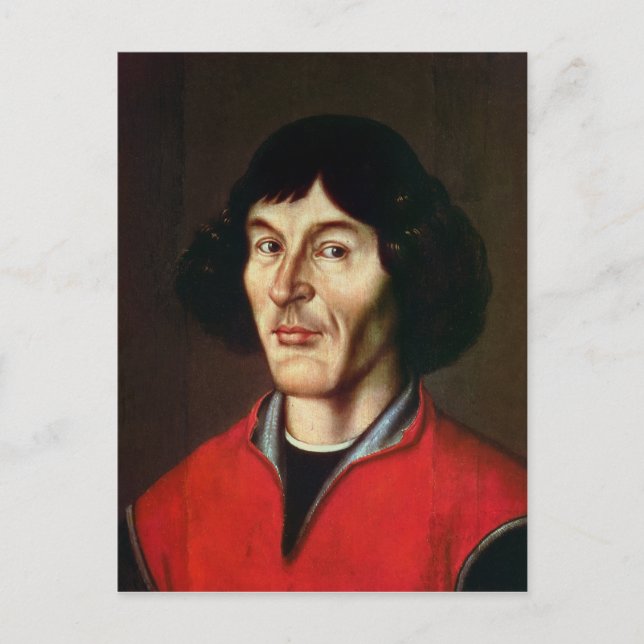 Portrait of Nicolaus Copernicus Postcard (Front)