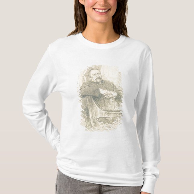 Portrait of Nikolaj Leskov , 1889 T-Shirt (Front)