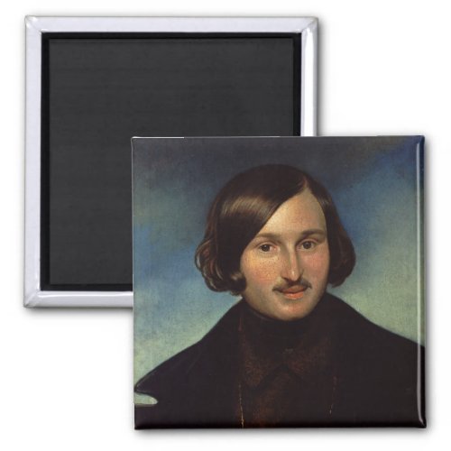 Portrait of Nikolay Gogol 1841 Magnet