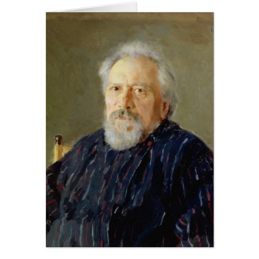 Portrait of Nikolay Leskov Cards (Front)