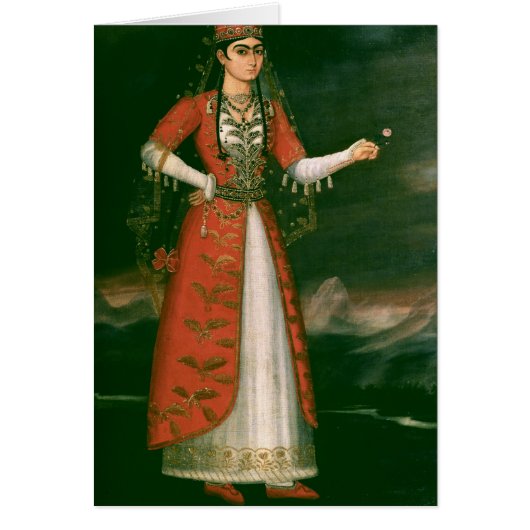 Portrait of Nino Eristavi, Iranian, 1829 (Front)