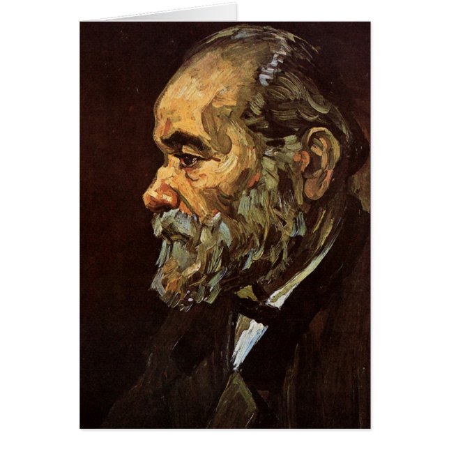 Portrait of Old Man with Beard by Vincent van Gogh (Front)