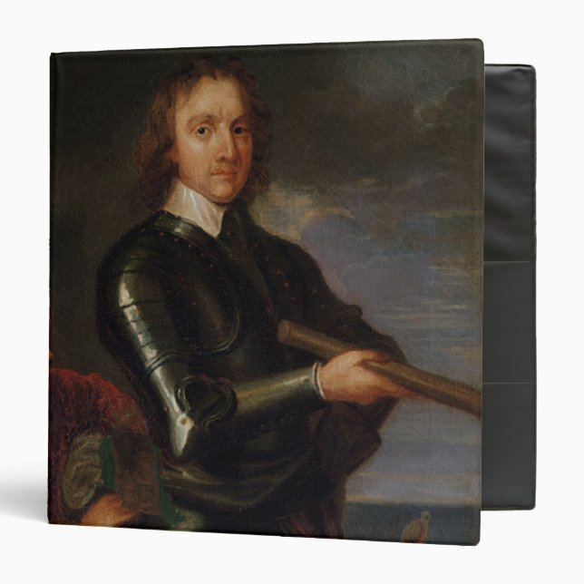 Portrait of Oliver Cromwell Binder (Front/Inside)