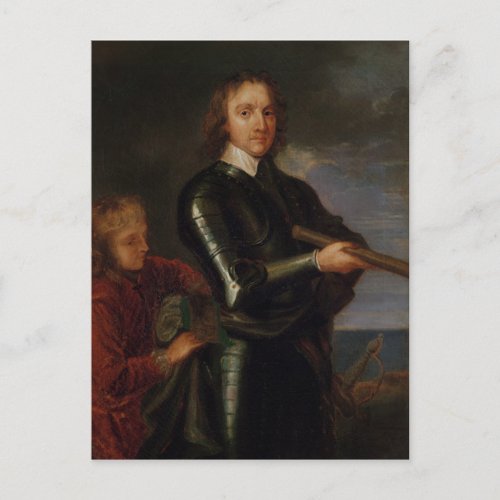 Portrait of Oliver Cromwell Postcard