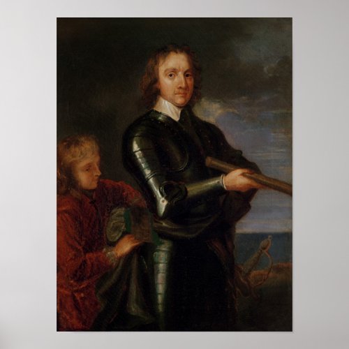 Portrait of Oliver Cromwell Poster