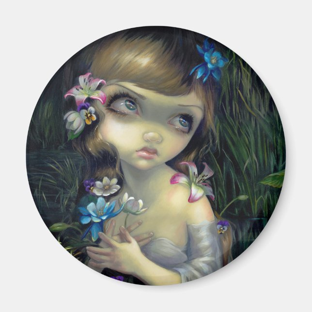 "Portrait of Ophelia" Magnet (Front)