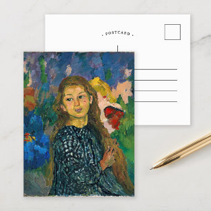 Portrait of Ottilia Giovanni Giacometti Postcard