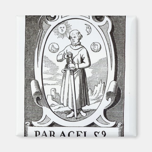 Portrait of Paracelsus Magnet (Front)