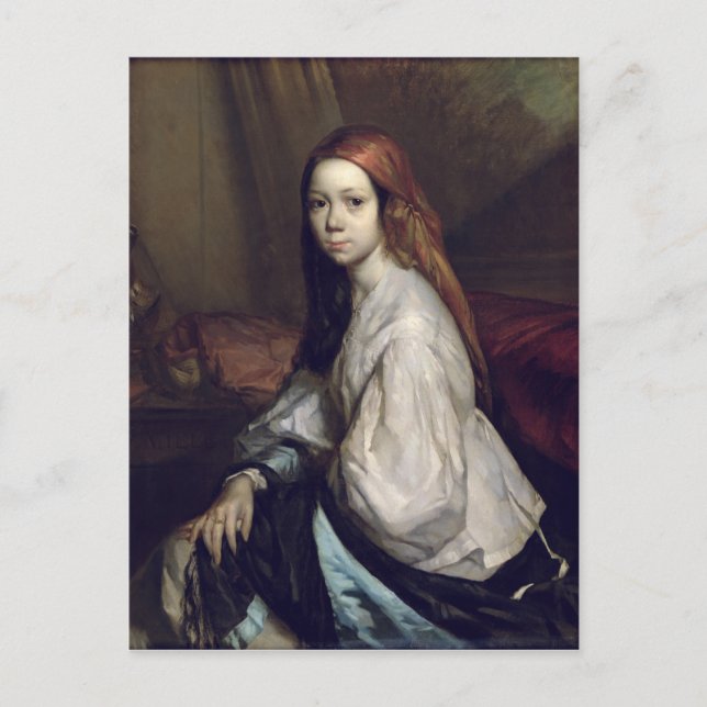 Portrait of Pauline Ono Postcard (Front)