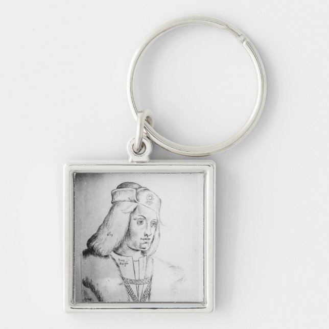 Portrait of Perkin Warbeck Keychain (Front)