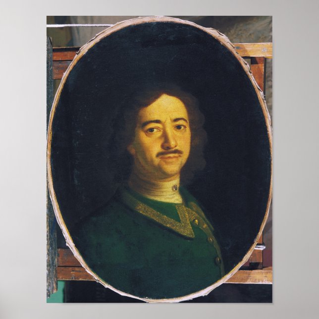 Portrait of Peter the Great Poster (Front)