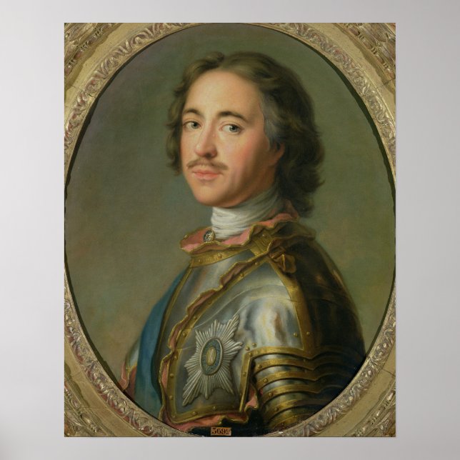 Portrait of Peter the Great Poster (Front)